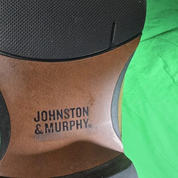 Johnston & Murphy Brown Leather Cap Toe Mens Dress Shoes Size 10M - Picture 9 of 9